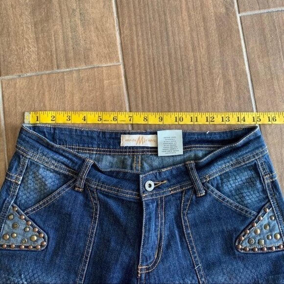 Made Jeans blue denim bootcut jeans size 9 - Picture 6 of 10